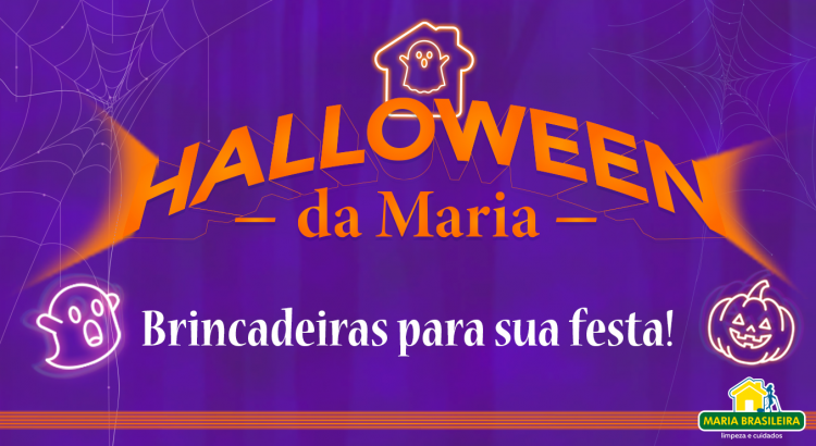 Halloween da Maria - Brincadeiras para sua festa!